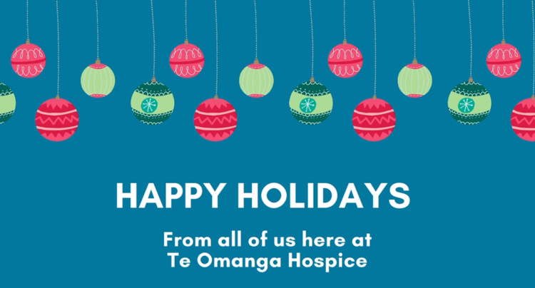 Merry Christmas from Te Omanga Hospice Cover Image